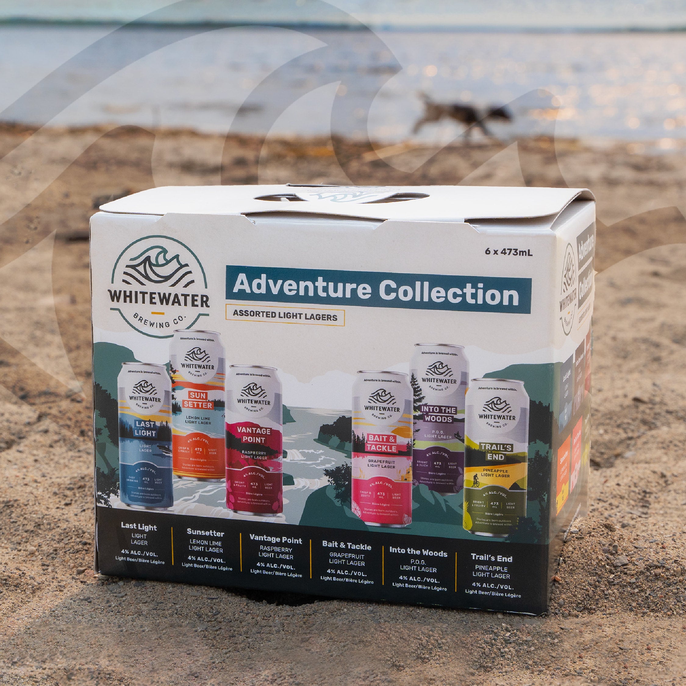 Adventure Collection six Pack - Assorted Light Lagers